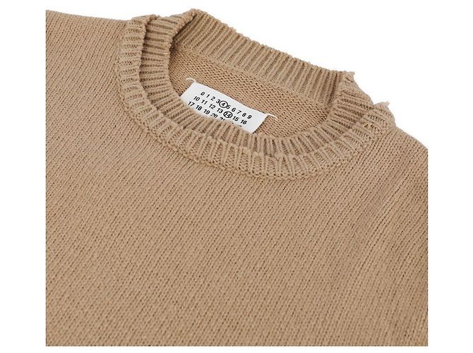 Maison Martin Margiela Elbow Patch Sweater Brown - view 5