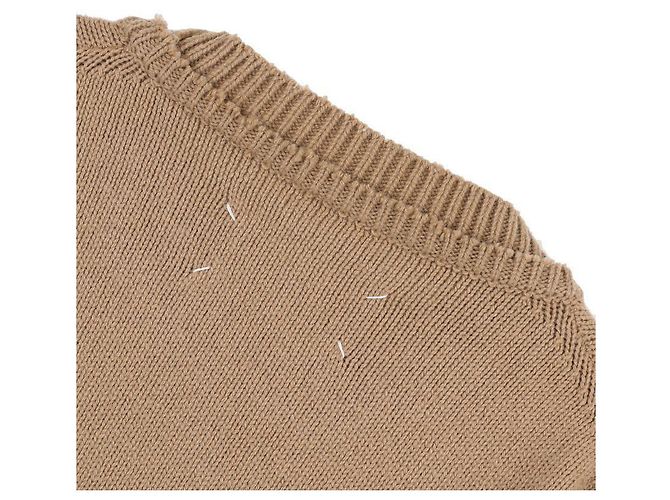 Maison Martin Margiela Elbow Patch Sweater Brown - view 6