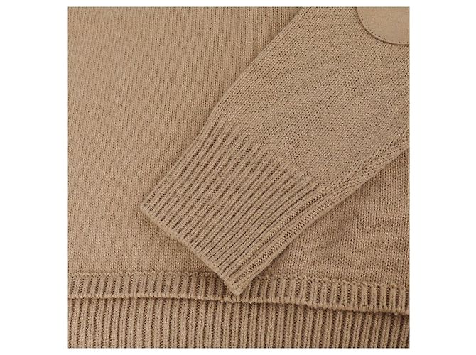 Maison Martin Margiela Elbow Patch Sweater Brown - view 7