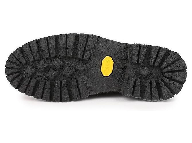 Thom Browne Mocassino a punta rotonda in grosgrain con loop Nero - vista 7