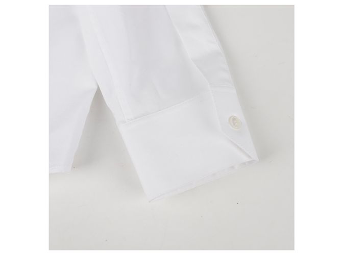 Céline Camisa com logo bordado Branco - vista 11