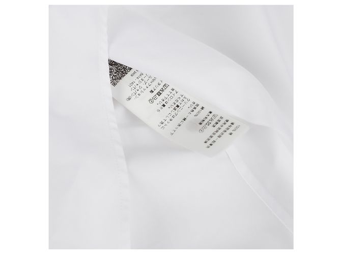 Céline Camisa com logo bordado Branco - vista 7