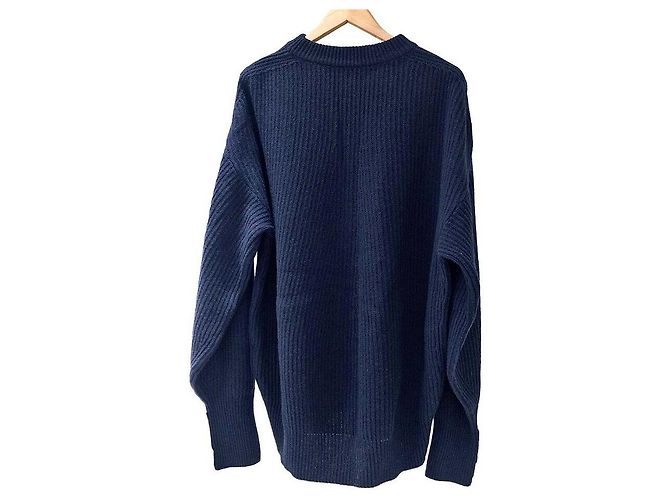 Moncler Genius Oversized Knit Blue - view 3