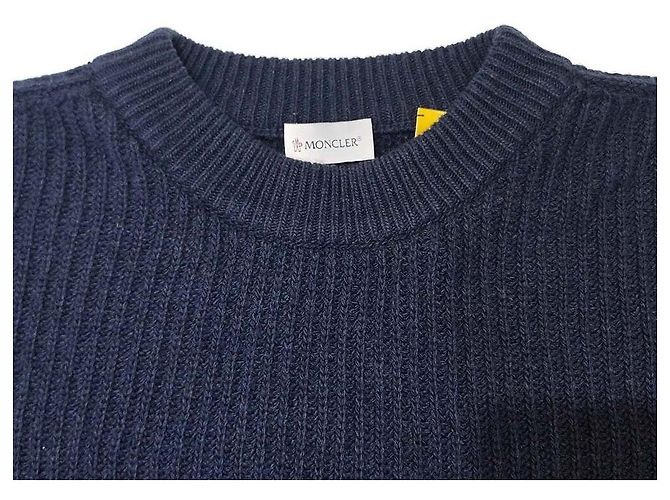 Moncler Genius Oversized Knit Blue - view 4
