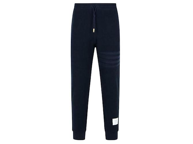 Thom Browne Loopback Sweatpants Blue - view 4