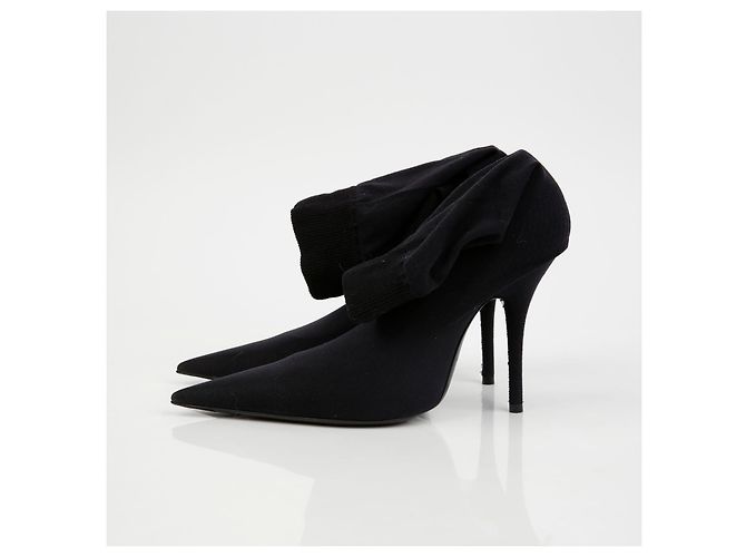 Balenciaga Calze Knife Pumps Nero - vista 4
