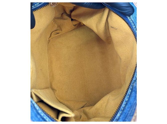Louis Vuitton Bolso de Hombro Neo Cabby de Denim Monogramado Azul - vista 11