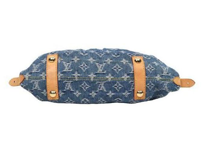 Louis Vuitton Bolso de Hombro Neo Cabby de Denim Monogramado Azul - vista 4