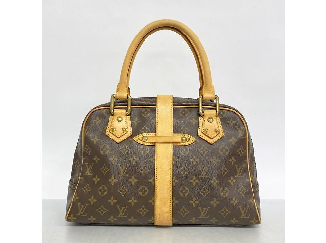 Borsa Manhattan GM Monogram Louis Vuitton Marrone - vista 15