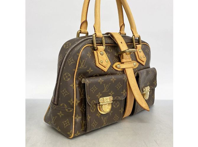 Borsa Manhattan GM Monogram Louis Vuitton Marrone - vista 2