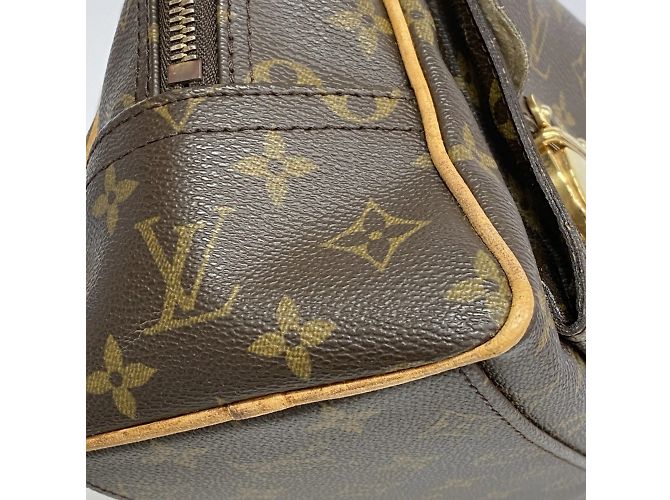 Borsa Manhattan GM Monogram Louis Vuitton Marrone - vista 7