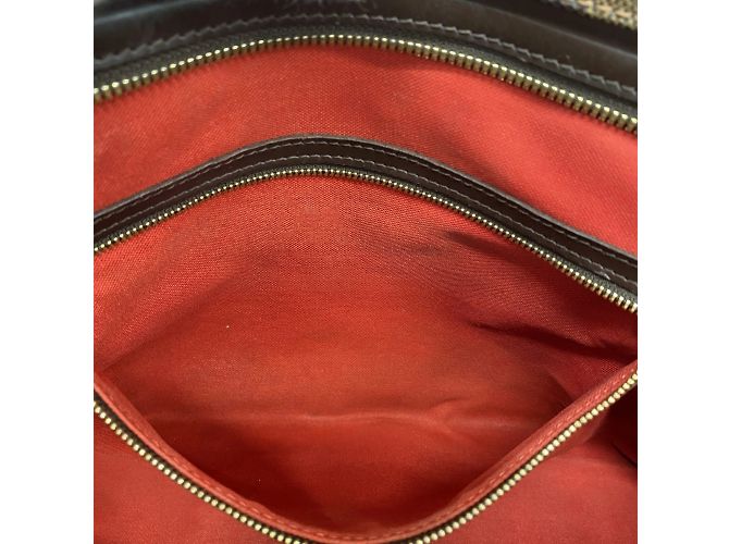 Borsa a Spalla Chelsea Damier Louis Vuitton N51119 Ebano Damier ebene - vista 10