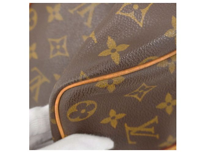 Borsa Boston Keepall Bandoulière 45 Monogramma Louis Vuitton Marrone - vista 8