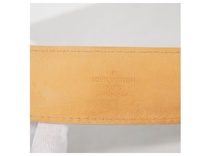 Cintura Centurion Damier Azur Louis Vuitton Bianco - vista 2