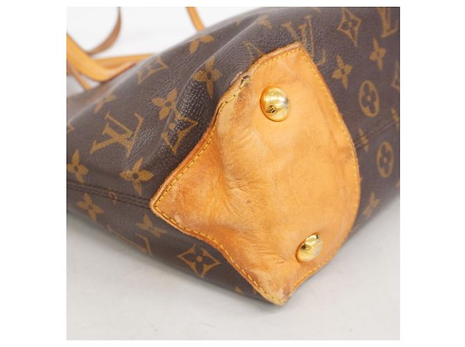 Borsa Tote Wilshire MM Monogram Louis Vuitton Marrone - vista 11