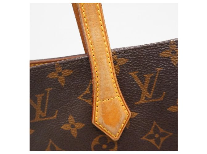 Borsa Tote Wilshire MM Monogram Louis Vuitton Marrone - vista 14