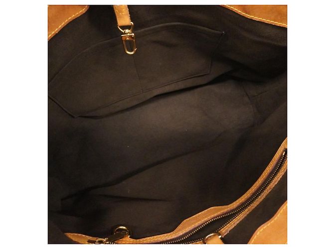 Borsa Tote Wilshire MM Monogram Louis Vuitton Marrone - vista 4