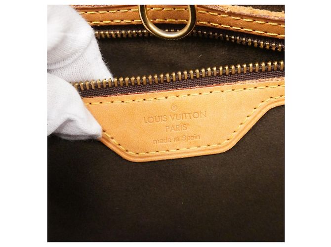 Borsa Tote Wilshire MM Monogram Louis Vuitton Marrone - vista 5