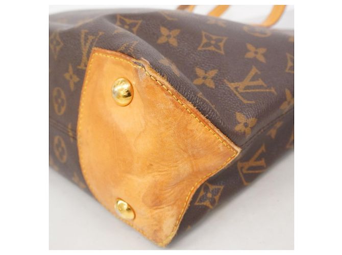 Borsa Tote Wilshire MM Monogram Louis Vuitton Marrone - vista 6