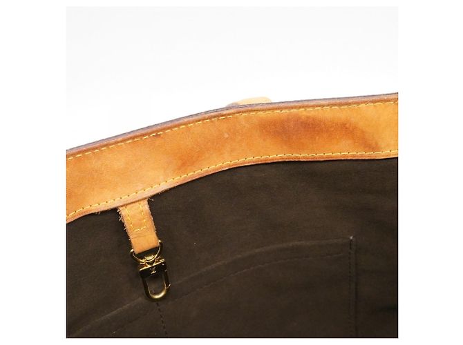 Borsa Tote Wilshire MM Monogram Louis Vuitton Marrone - vista 8