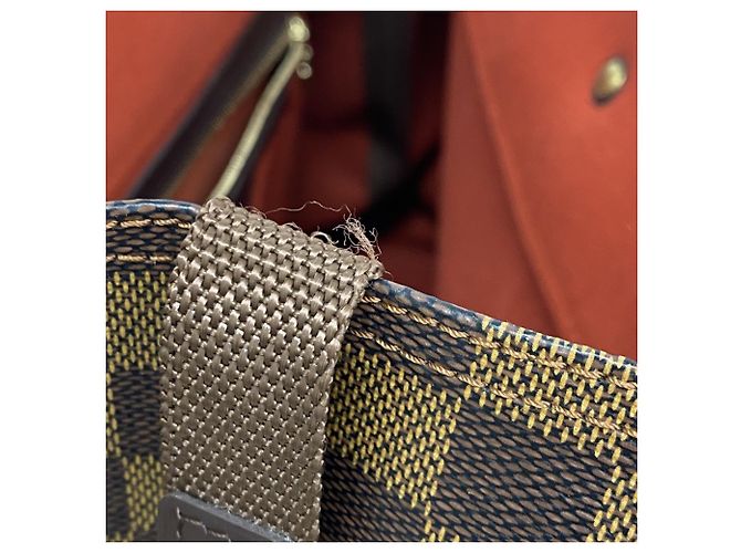 Borsa Boston Damier Greenwich PM Louis Vuitton Damier ebene - vista 9