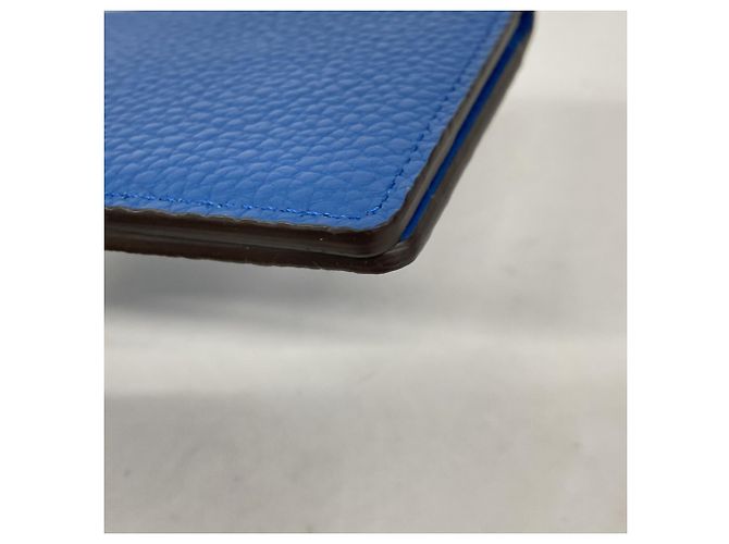 Organizer da Tasca in Taurillon Blu Louis Vuitton - vista 7