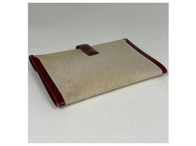 Pochette Clutch H Logo Jige PM di Hermès Rosso - vista 2