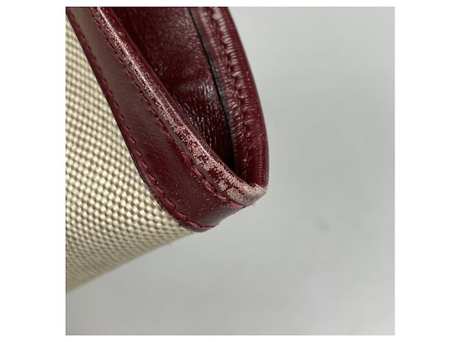 Pochette Clutch H Logo Jige PM di Hermès Rosso - vista 3