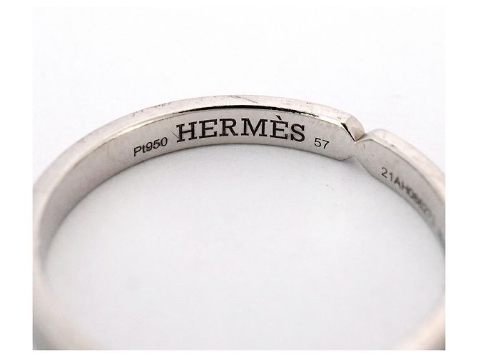 Hermès Everkelly Pt950 Platinbandring - Ansicht 4