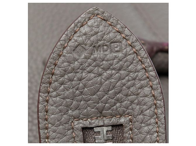 Hermès Grigio Clemence Atlas 42 Marrone - vista 6