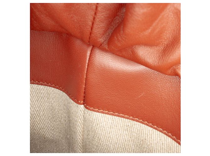 Borsa a secchiello Jorge in maglia stampata marrone Chloé - vista 9