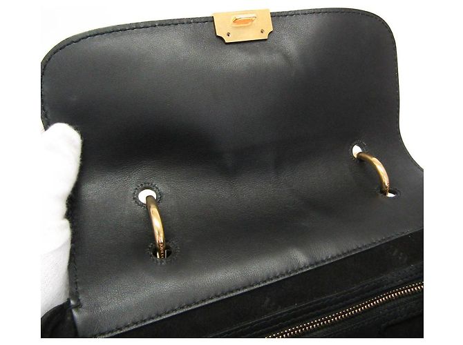 Borsa in pelle da donna Burberry nera Nero - vista 14