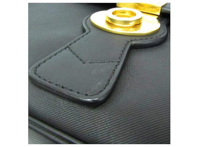 Borsa in pelle da donna Burberry nera Nero - vista 6