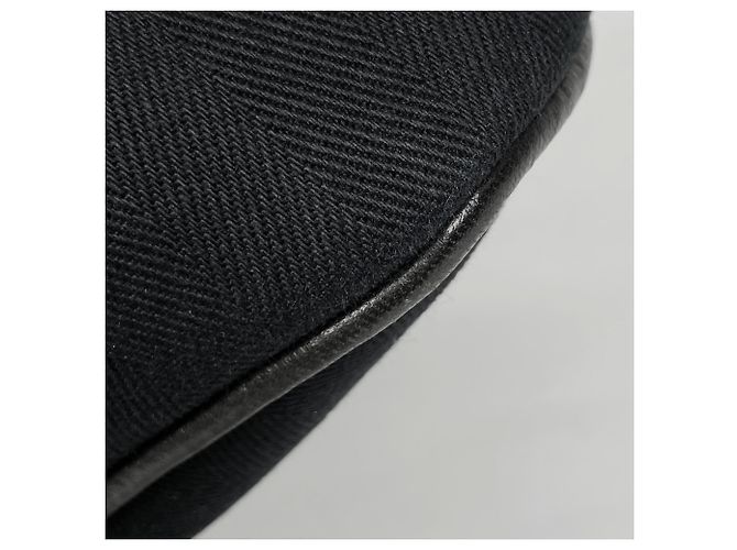 Borsa tote Hermès Valparaiso MM Nero - vista 3