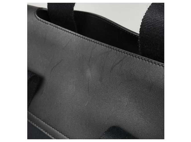 Borsa tote Hermès Valparaiso MM Nero - vista 5