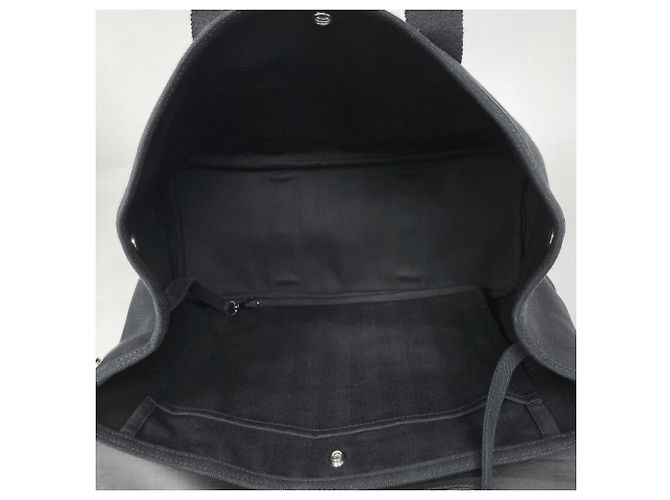 Borsa tote Hermès Valparaiso MM Nero - vista 8