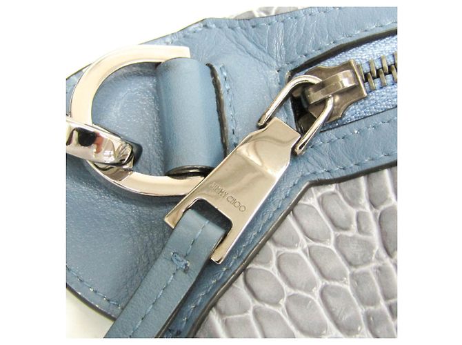 Marsupio/borsa a tracolla in pelle da donna Jimmy Choo Marrone Blu - vista 13