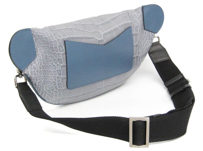 Marsupio/borsa a tracolla in pelle da donna Jimmy Choo Marrone Blu - vista 2