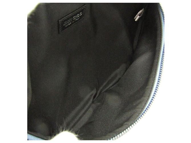 Marsupio/borsa a tracolla in pelle da donna Jimmy Choo Marrone Blu - vista 3