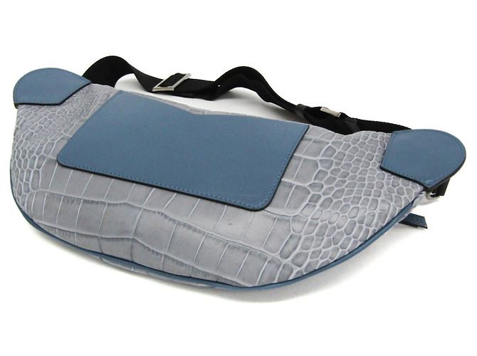 Marsupio/borsa a tracolla in pelle da donna Jimmy Choo Marrone Blu - vista 4