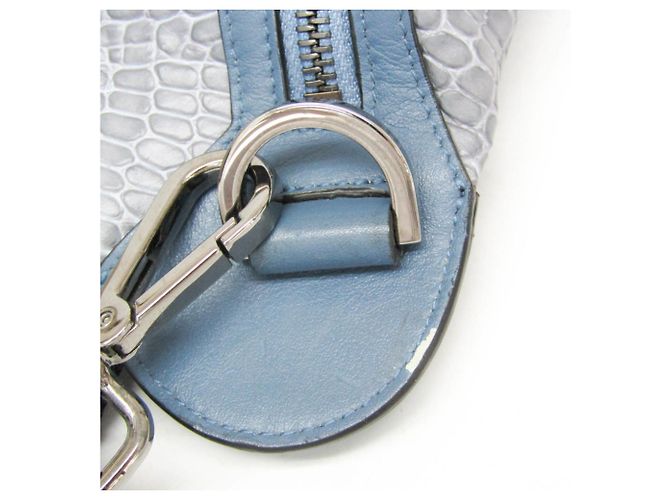 Marsupio/borsa a tracolla in pelle da donna Jimmy Choo Marrone Blu - vista 5