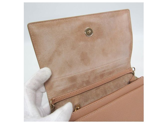 Borsa a spalla 30 Montaigne con catena Christian Dior Beige - vista 12