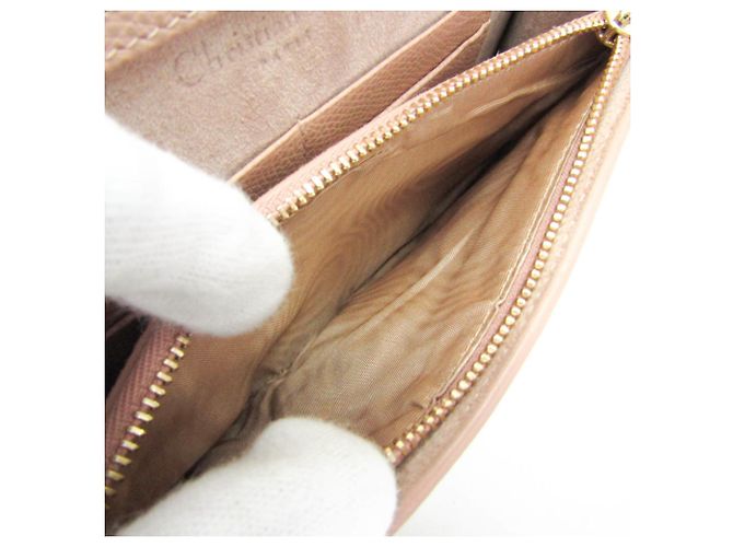 Borsa a spalla 30 Montaigne con catena Christian Dior Beige - vista 4