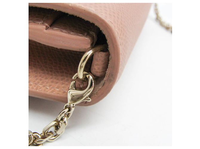 Borsa a spalla 30 Montaigne con catena Christian Dior Beige - vista 8