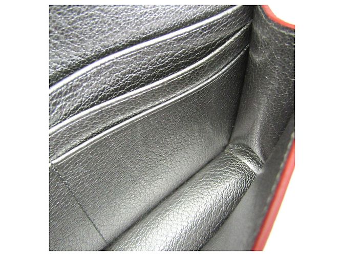 Bolsa de couro feminina Miu Miu MADRAS LOVE 5DH044 Prata Vermelho - vista 10