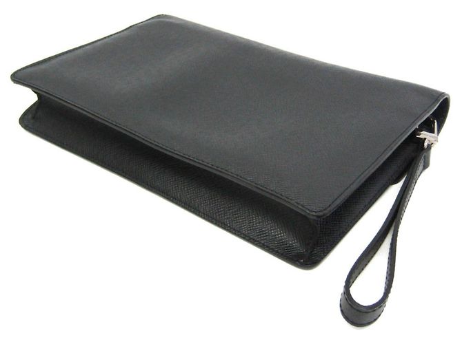 Pochette Veraiya en Taiga de Louis Vuitton Gris - vue 2