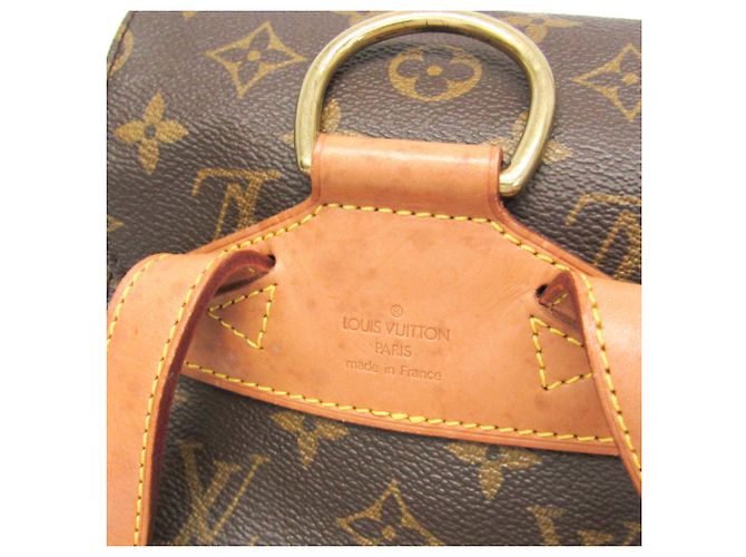 Louis Vuitton Monogram Montsouris MM M51136 Damen Rucksack Braun - Ansicht 13