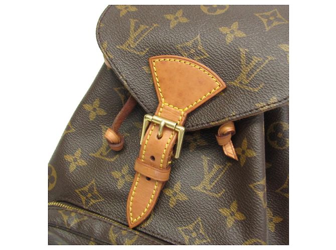 Louis Vuitton Monogram Montsouris MM M51136 Damen Rucksack Braun - Ansicht 6