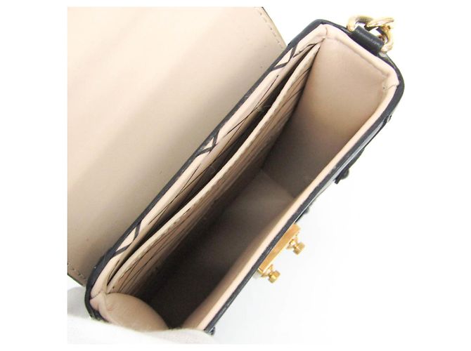 Borsa a Spalla Verticale Epi Trunk di Louis Vuitton Nero - vista 3