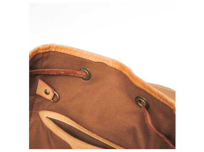 Louis Vuitton Monogram Montsouris GM Rucksack Braun - Ansicht 12